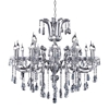 Picture of 40" 18 Light Up Chandelier with Chrome finish