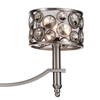 Picture of 40" 6 Light Up Chandelier with Satin Nickel finish