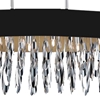 Picture of 41" 8 Light Drum Shade Chandelier with Chrome finish