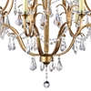 Picture of 43" 12 Light Up Chandelier with Oxidized Bronze finish