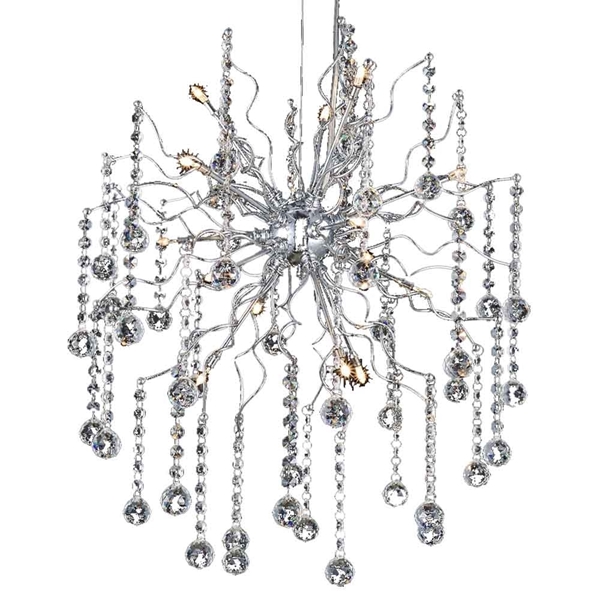 Picture of 43" 15 Light  Chandelier with Chrome finish