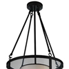 Picture of 43" 2 Light Candle Chandelier with Oil Rubbed Brown finish
