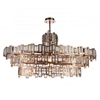 Picture of 44" 21 Light Down Chandelier with Champagne finish