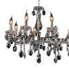 Picture of 46" 12 Light Up Chandelier with Black finish