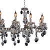 Picture of 46" 12 Light Up Chandelier with Black finish