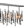 Picture of 46" 6 Light Down Chandelier with Chrome finish