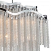 Picture of 47" 12 Light Down Chandelier with Chrome finish
