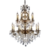 Picture of 47" 16 Light Up Chandelier with French Gold finish