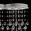 Picture of 47" 9 Light Down Chandelier with Chrome finish