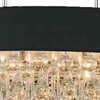 Picture of 48" 10 Light Drum Shade Chandelier with Chrome finish