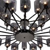 Picture of 48" 30 Light Up Chandelier with Pearl Black finish