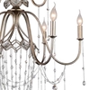Picture of 49" 9 Light Up Chandelier with Speckled Nickel finish