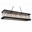 50" 14 Light  Chandelier with Black finish