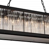 Picture of 50" 14 Light  Chandelier with Black finish
