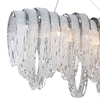 Picture of 51" 10 Light Down Chandelier with Chrome finish