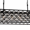 Picture of 51" 7 Light  Chandelier with Black finish