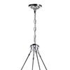 Picture of 53" 6 Light  Chandelier with Chrome finish