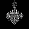 Picture of 54" 18 Light Up Chandelier with Chrome finish