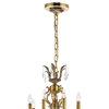 Picture of 59" 24 Light Up Chandelier with French Gold finish