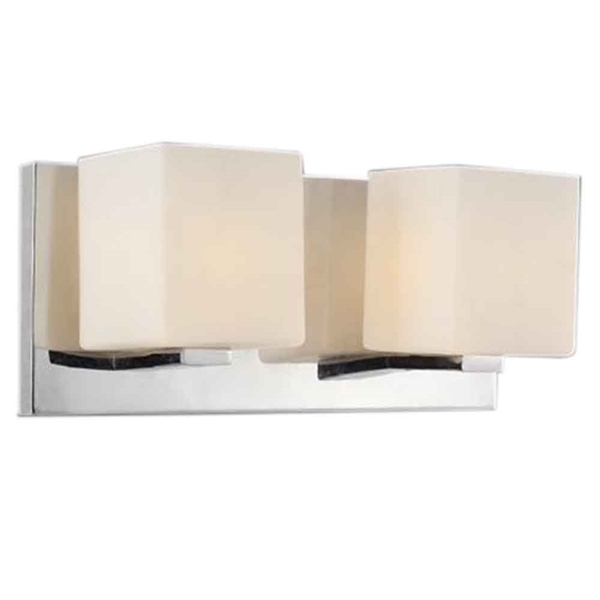 Picture of 6" 2 Light Vanity Light with Satin Nickel finish
