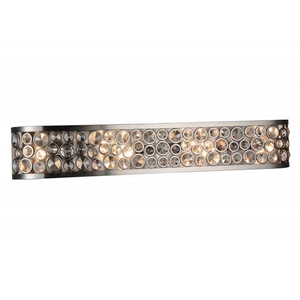 Picture of 6" 6 Light Wall Sconce with Satin Nickel finish