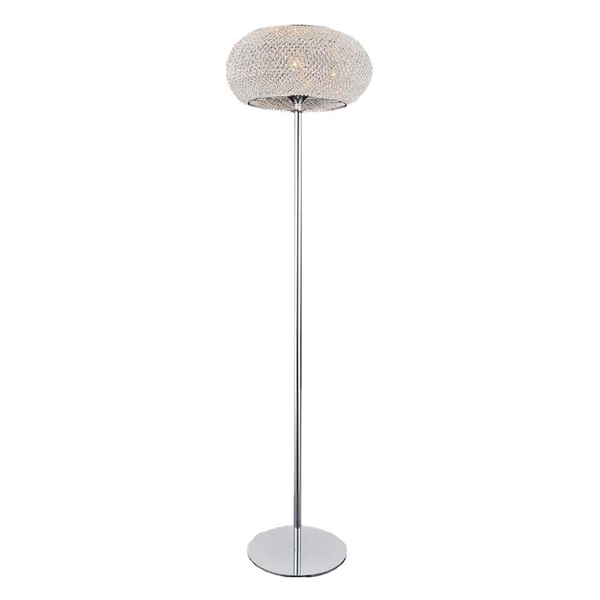 Picture of 65" 1 Light Floor Lamp with Chrome finish
