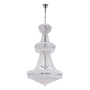 Picture of 66" 34 Light Down Chandelier with Chrome finish