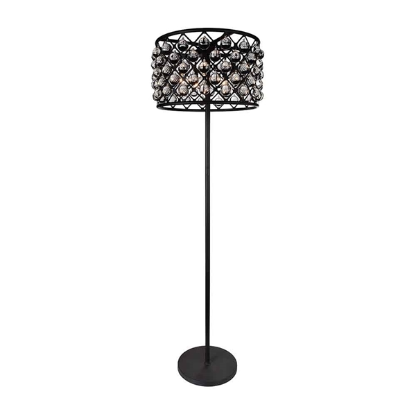 Picture of 66" 5 Light Floor Lamp with Black finish