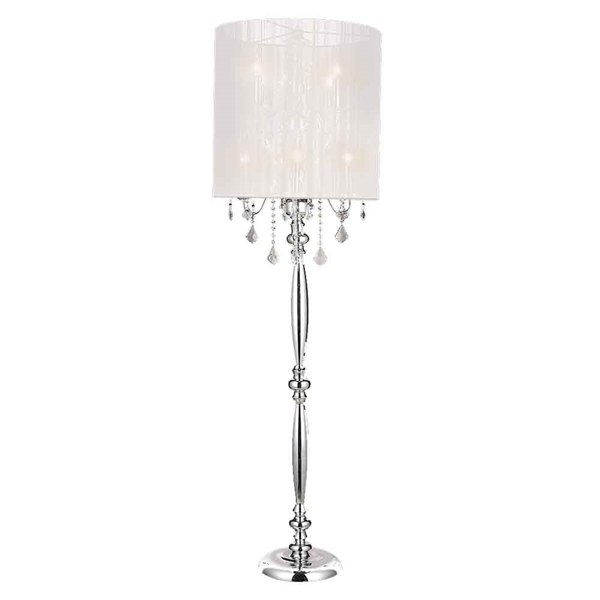 Picture of 67" 8 Light Floor Lamp with Chrome finish
