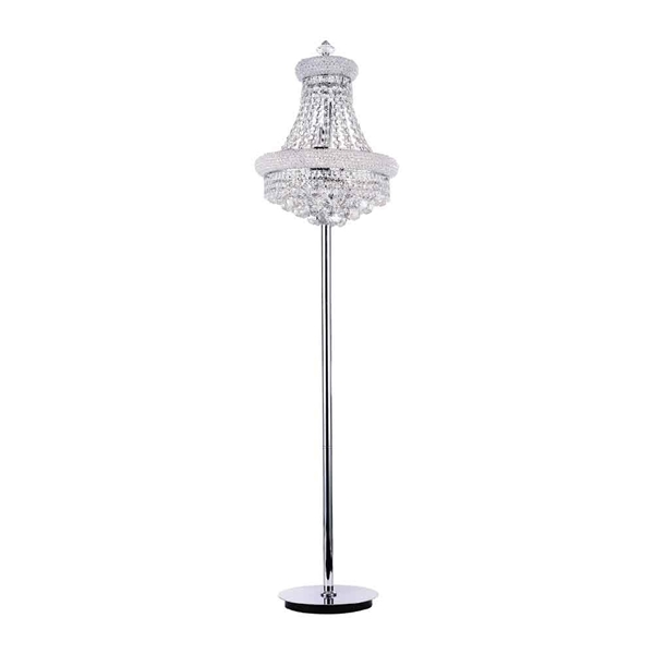 Picture of 68" 8 Light Floor Lamp with Chrome finish