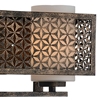 Picture of 7" 2 Light Wall Sconce with Golden Bronze finish