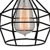 Picture of 8" 1 Light Down Mini Pendant with Black finish