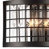 Picture of 8" 3 Light Wall Sconce with Brown finish