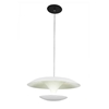 Picture of 8" LED Down Mini Pendant with White finish