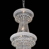 Picture of 88" 42 Light Down Chandelier with Chrome finish