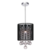 Picture of 9" 1 Light Down Mini Pendant with Chrome finish
