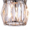 Picture of 9" 2 Light Down Mini Chandelier with Bright Nickel finish