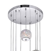Picture of 98" 9 Light Multi Light Pendant with Chrome finish
